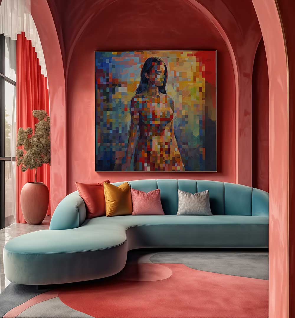 MOSAIC HER , PORTRAITS & FIGURATIVE ILLUSTRATIONS