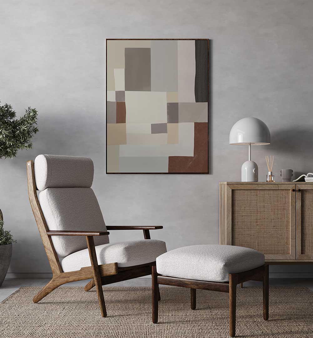 NEUTRAL COLOR , ABSTRACT PAINTINGS