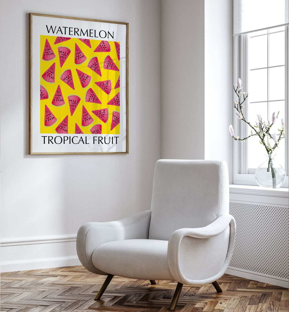 Brighten your space with vibrant WATERMELON, KITCHEN POSTERS, perfect for summer decor and a refreshing kitchen touch.