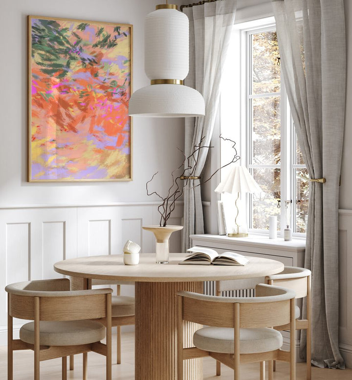 Brighten your space with LAZY SUMMER DAYS VI, ABSTRACT PAINTINGS, capturing the essence of serene summer vibes.