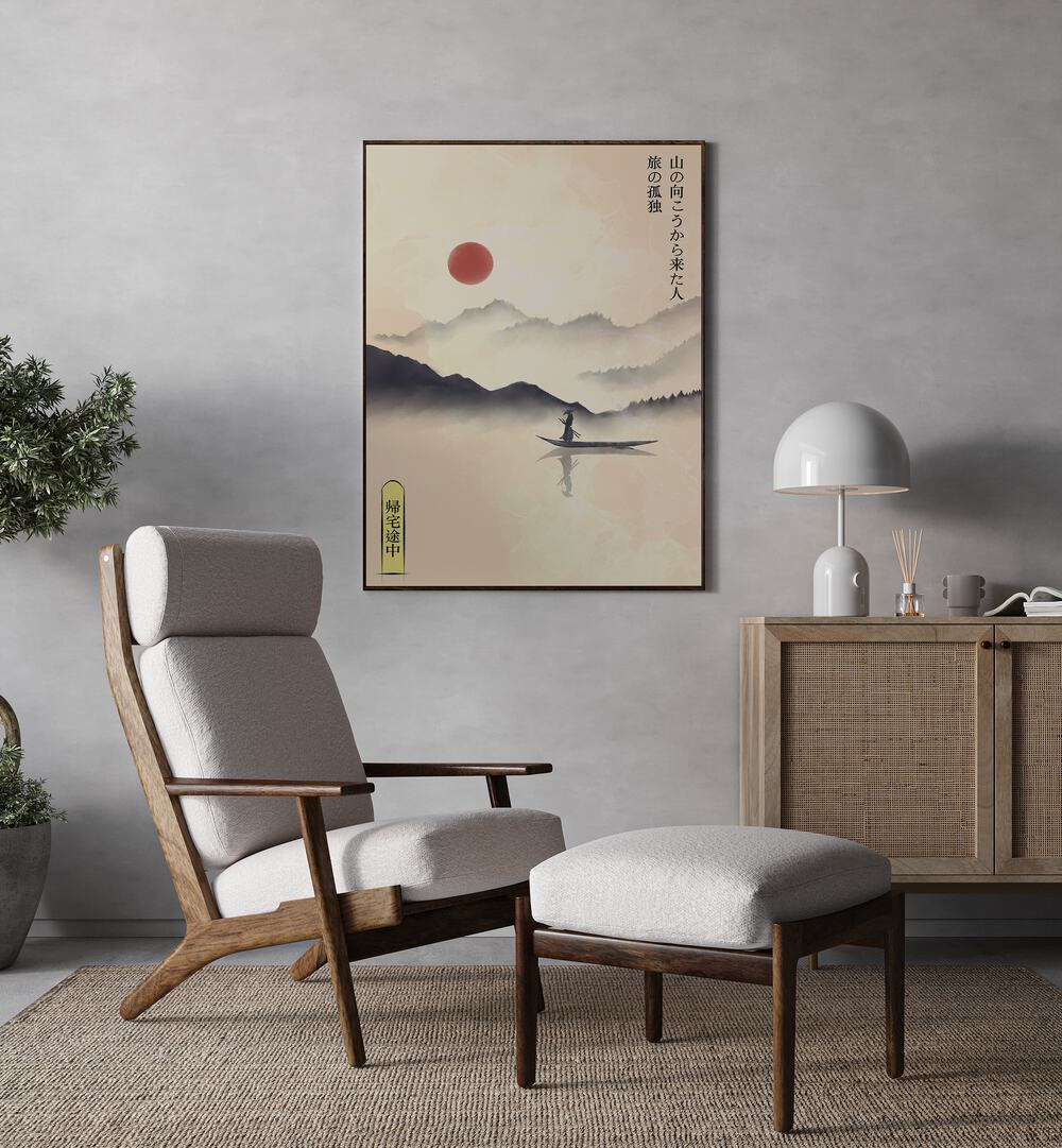 Decorate your space with the HITORI JOURNEY, JAPANESE PAINTINGS, capturing serene adventures and landscapes.