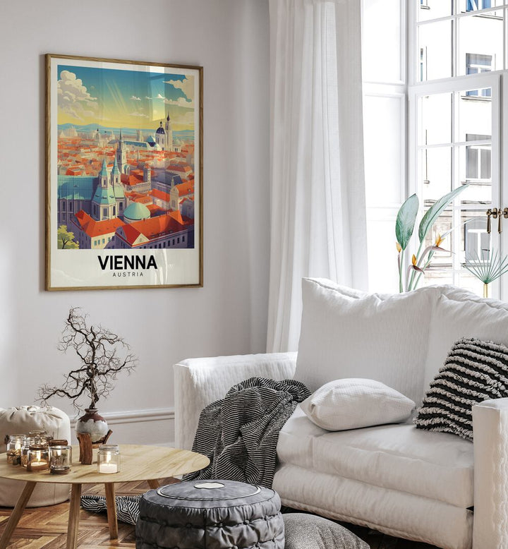 VIENNA - AUSTRIA , TRAVEL POSTERS