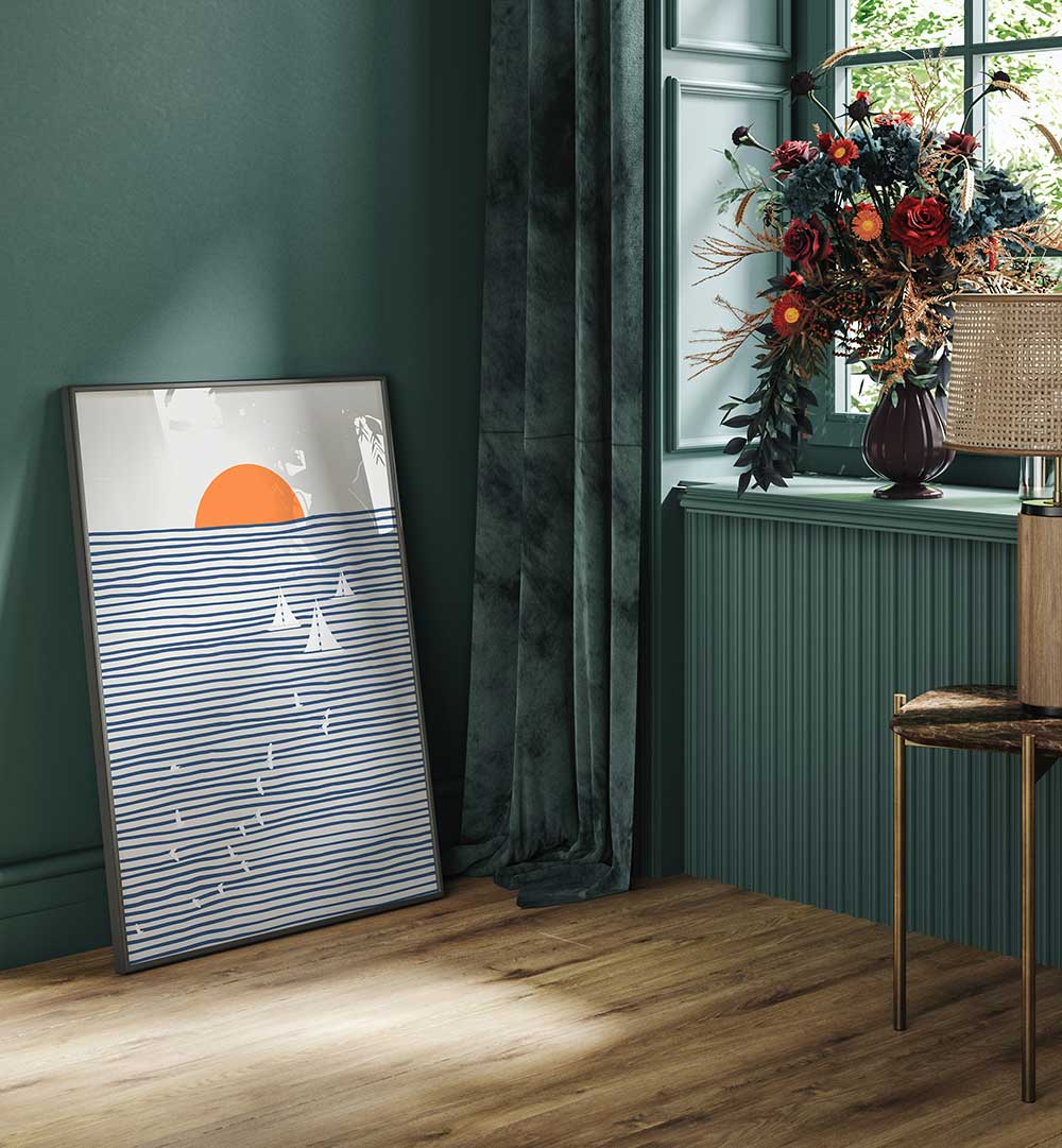 THREE WHITE SAILS , BEACH PAINTiNGS