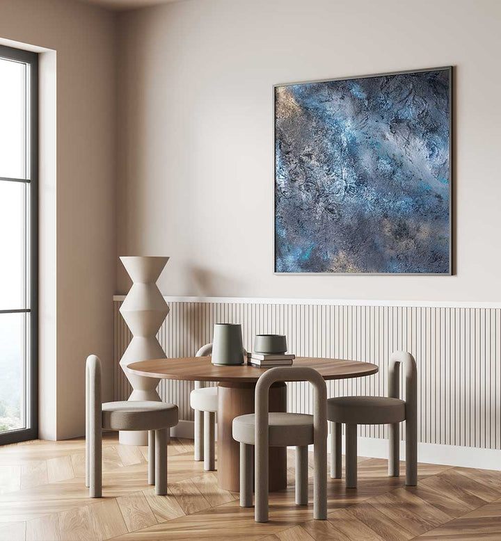 STONE BLUE , ABSTRACT PAINTINGS