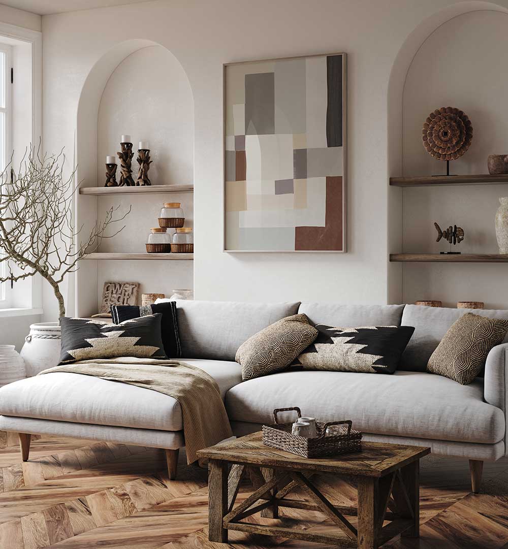 NEUTRAL COLOR , ABSTRACT PAINTINGS