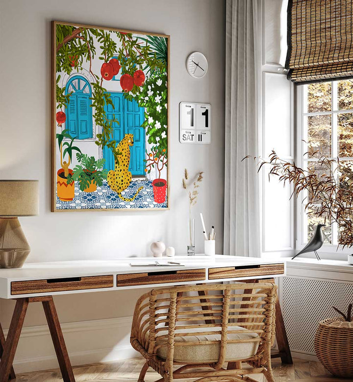 CHEETAH VILLA , ANIMAL PAINTINGS