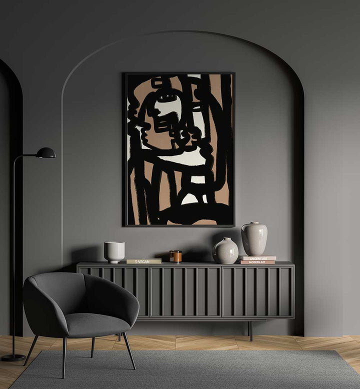 HUMAN EMOTIONS BOLD LINES , ABSTRACT PAINTINGS