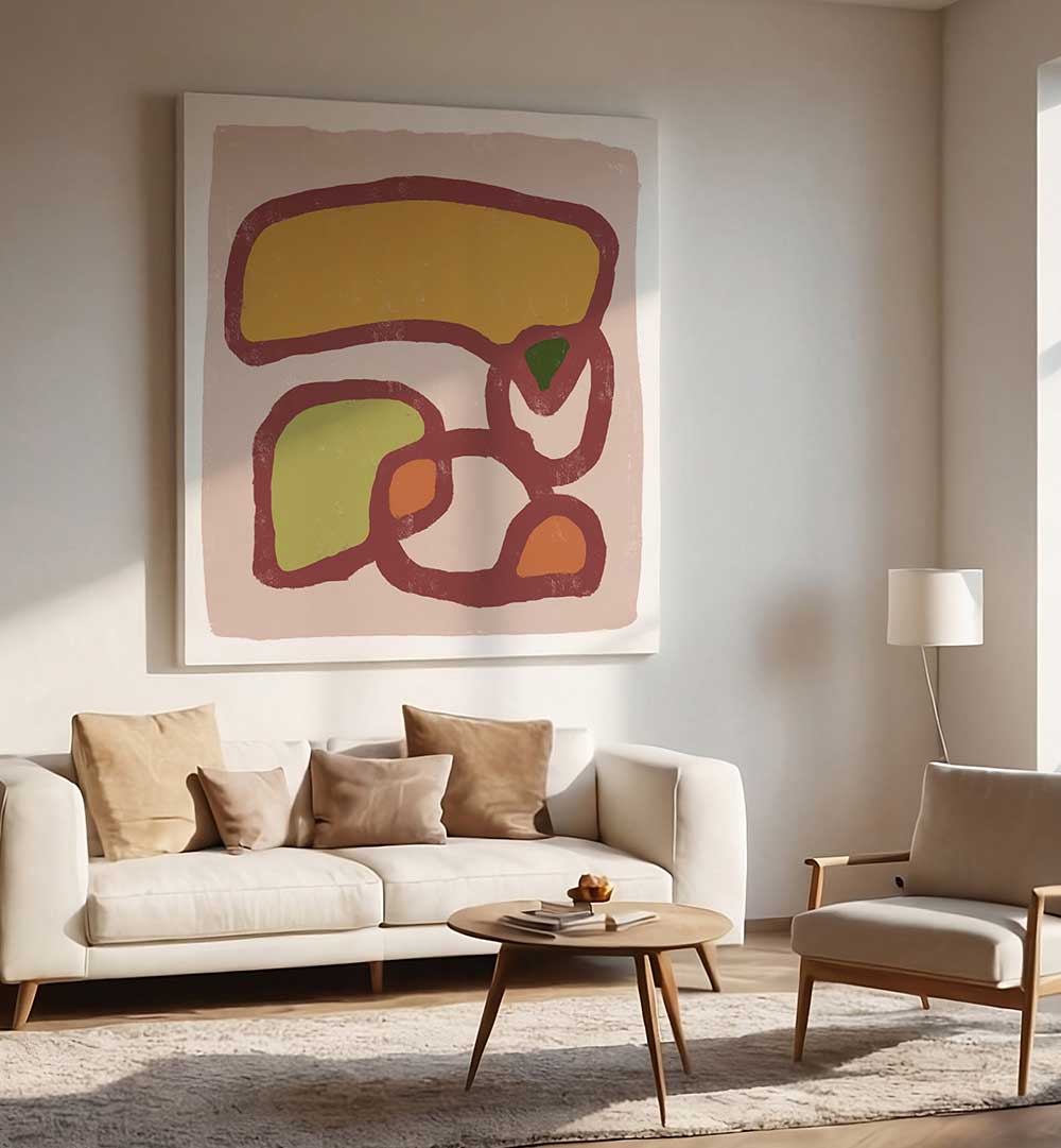 WE ARE ALL CONNECTED , LINE ART PAINTINGS