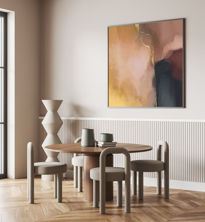 Transform your space with STAY CALM, ABSTRACT PAINTINGS, a perfect blend of tranquility and modern design.