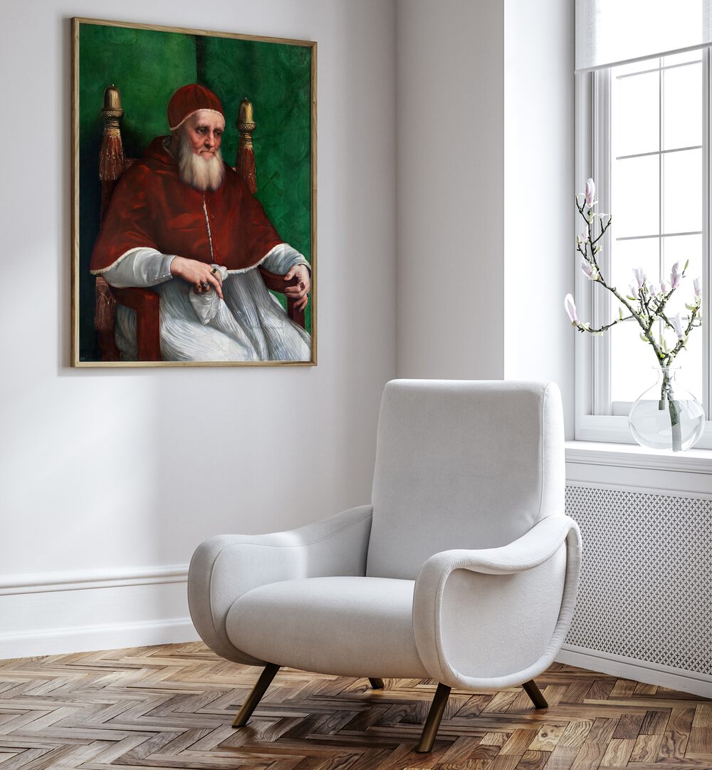 PORTRAIT OF POPE JULIUS II  , VINTAGE PAINTINGS