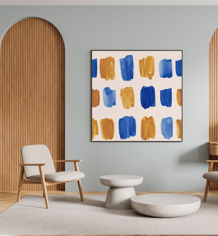 Brighten your home with the WATERCOLOUR TILE XVI, ABSTRACT PAINTINGS, a stunning ceramic art piece for decor.