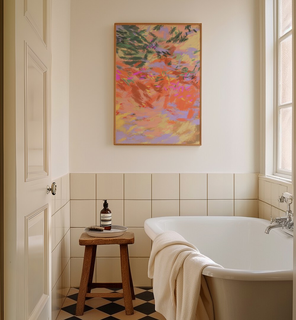 Brighten your space with LAZY SUMMER DAYS VI, ABSTRACT PAINTINGS, evoking relaxation on sun-soaked afternoons.