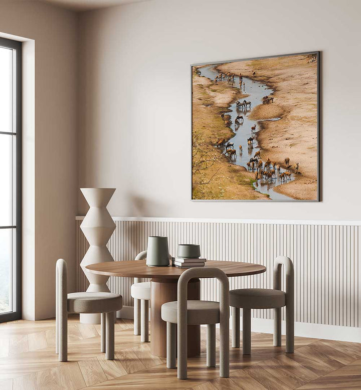 THE TARANGIRE RIVER , PHOTOGRAPHY PRINTS