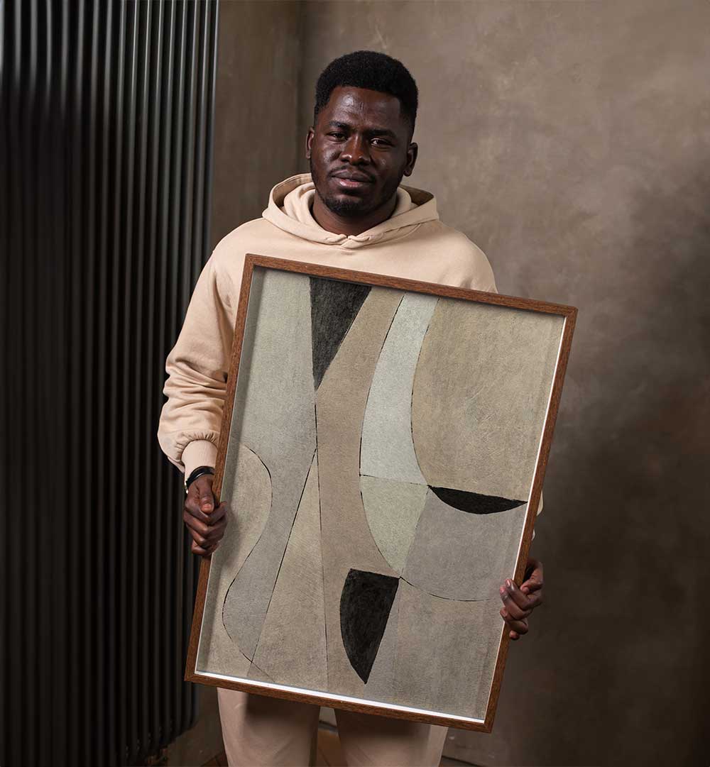 MOSSA , ABSTRACT PAINTINGS