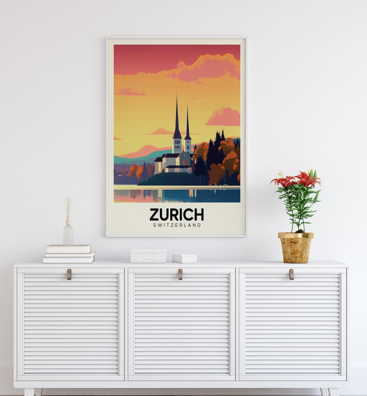 ZURICH - SWITZERLAND , TRAVEL POSTERS