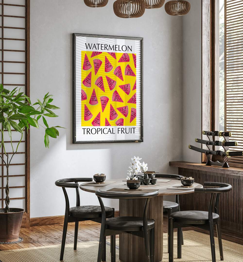 Bright and vibrant WATERMELON, KITCHEN POSTERS add a refreshing touch to your kitchen decor. Perfect summer art!