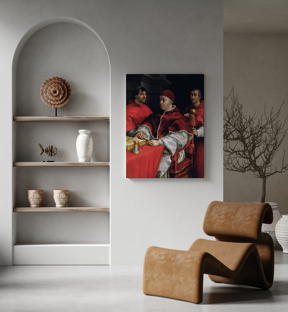 PORTRAIT OF POPE LEO X  , VINTAGE PAINTINGS