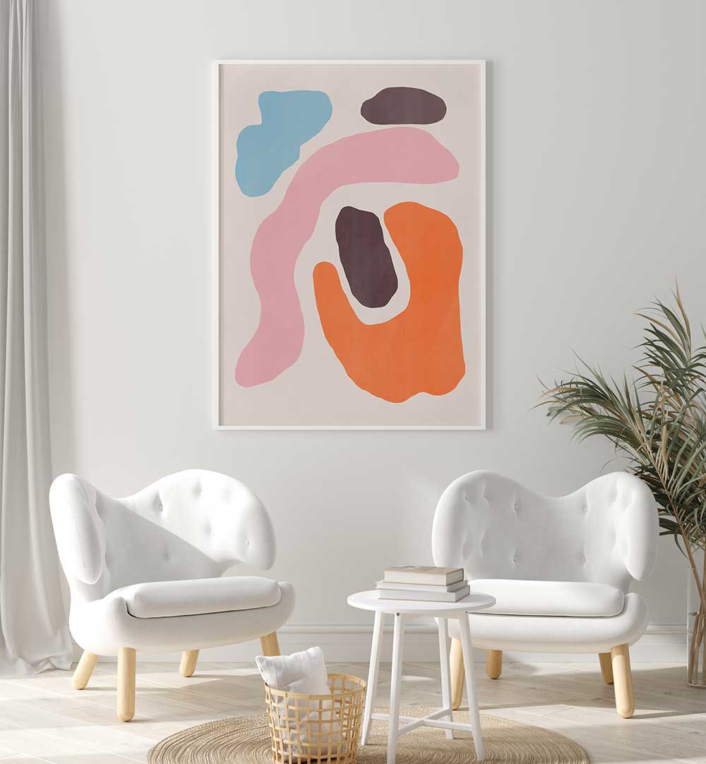 COLOR PASTEL ABSTRACTION , ABSTRACT PAINTINGS