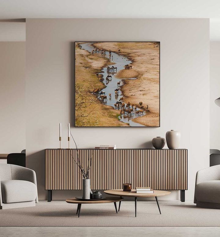 THE TARANGIRE RIVER , PHOTOGRAPHY PRINTS