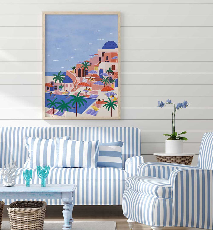 SUMMER VACATION , BEACH PAINTINGS