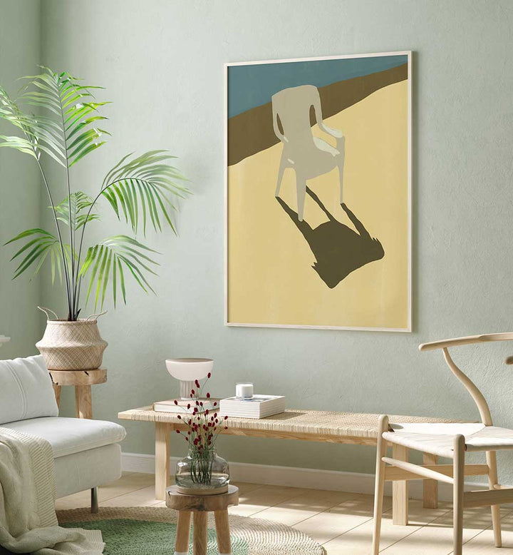 THE WHITE CHAIR , BEACH PAINTiNGS