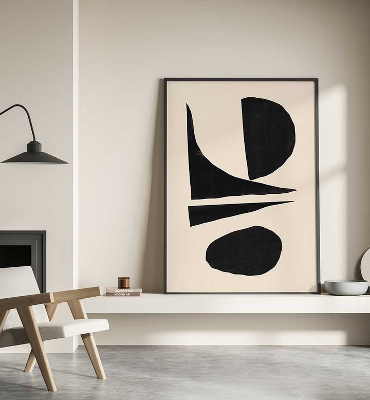 DECORATIVE SHAPES , ABSTRACT PAINTINGS