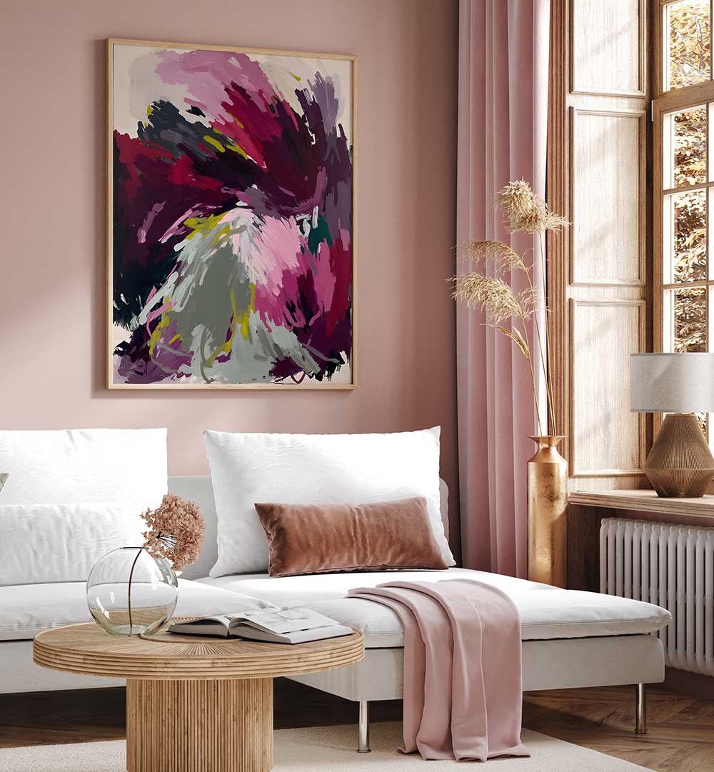 YIELD , ABSTRACT PAINTINGS