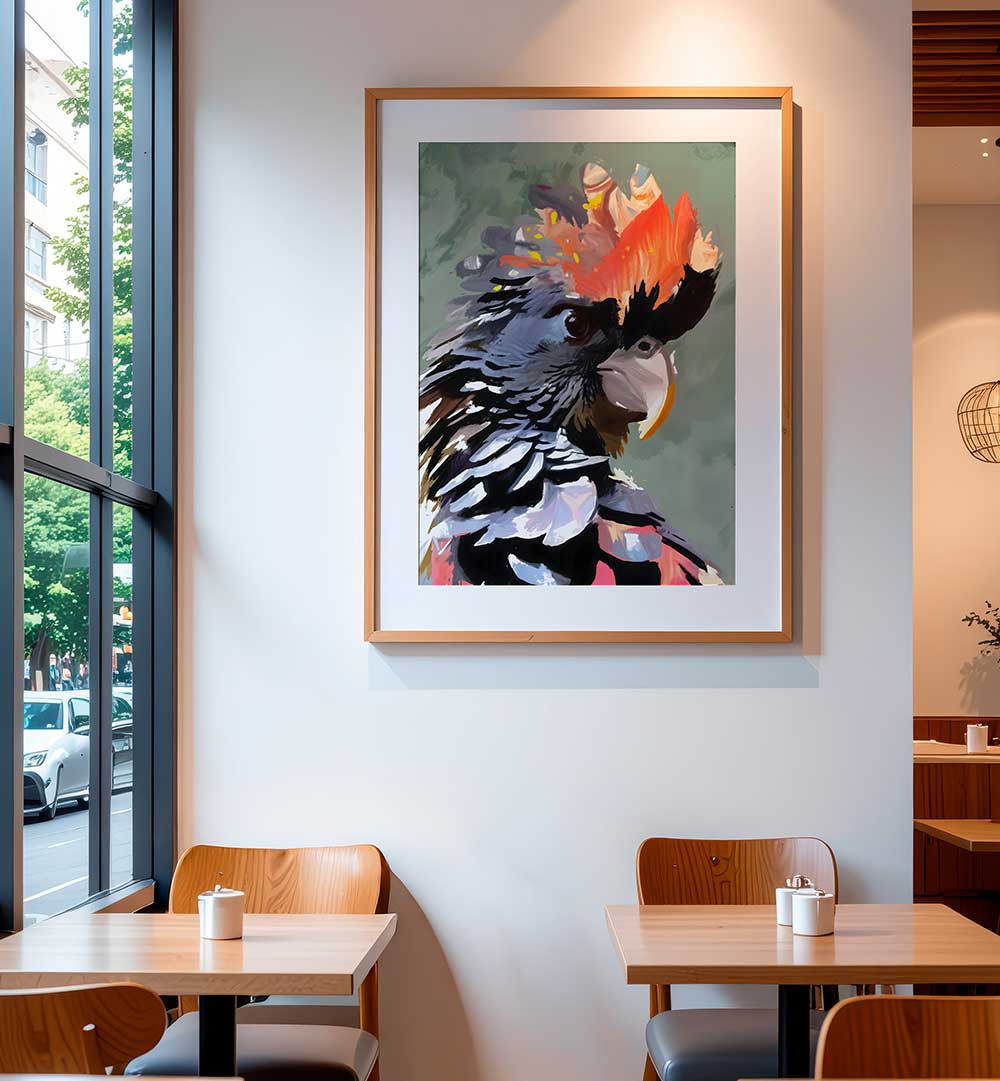 COCKATOO , ANIMAL PAINTINGS