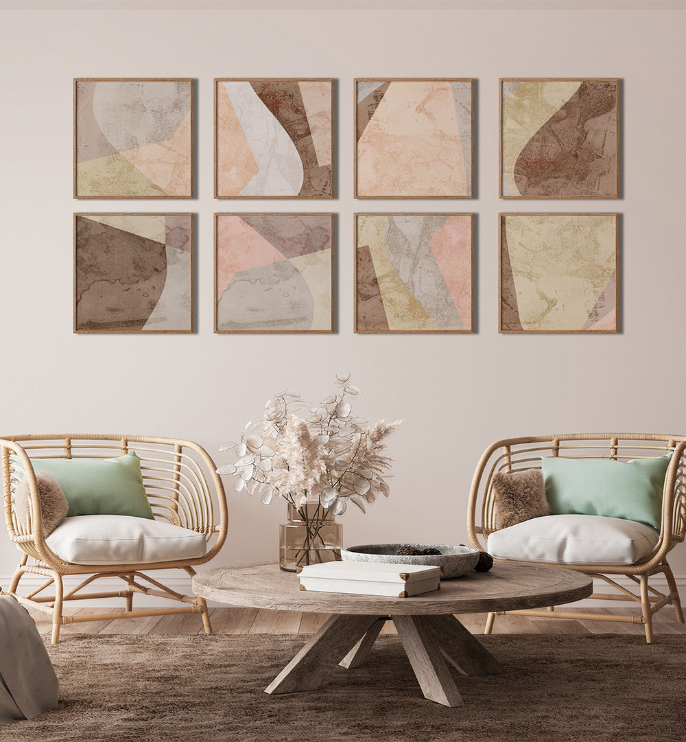 MUTED HARMONY GALLERY WALL , GALLERY WALLS & SETS