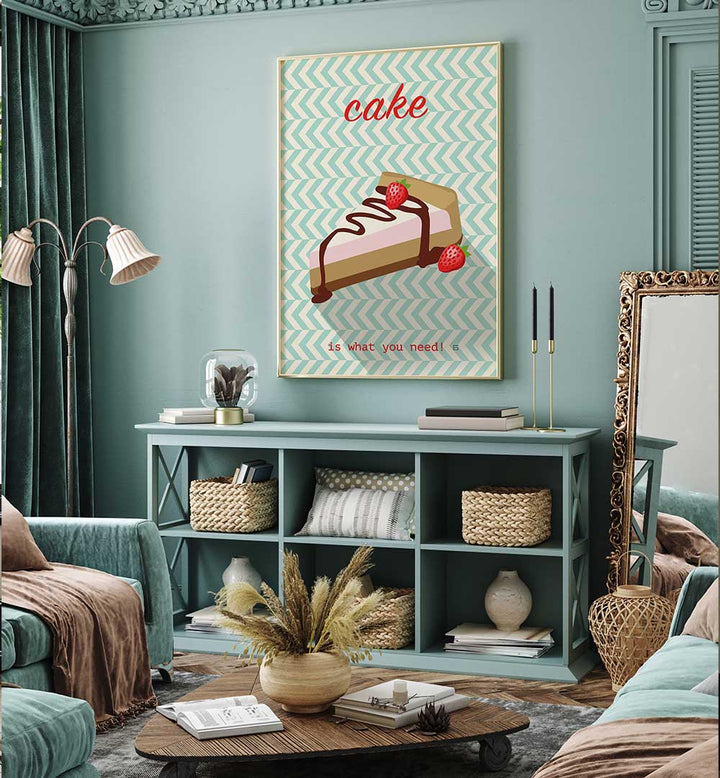 CAKE IS WHAT YOU NEED , BAR & CAFE ART