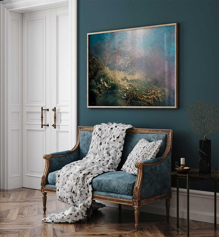 Elevate your space with SUNSET SYMPHONY, ABSTRACT PAINTINGS featuring vibrant colors and intricate designs.