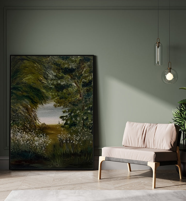 THE LAKES , FLORAL FLOWER PAINTINGS