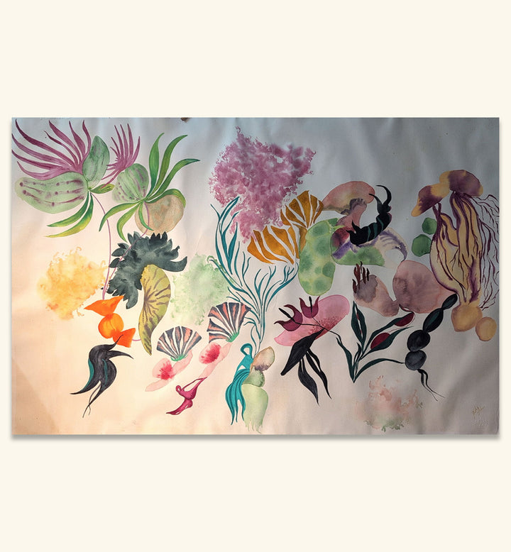 UNDERWATER IN  WHIMSY   , HANDMADE ARTWORKS