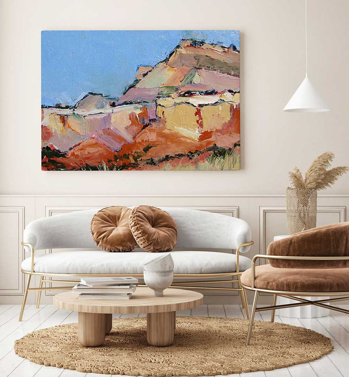 GHOST RANCH MORNING , LANDSCAPE PAINTINGS