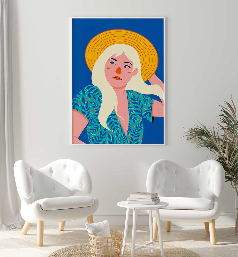BOTANICAL BREEZE , PORTRAITS & FIGURATIVE ILLUSTRATIONS