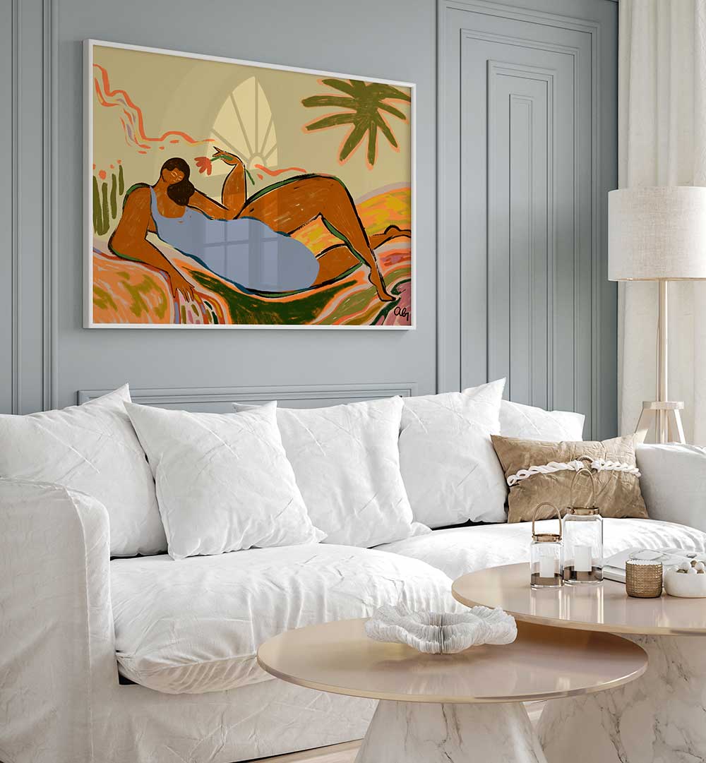 REST AND RELAX , PORTRAITS & FIGURATIVE ILLUSTRATIONS