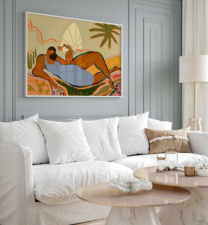 REST AND RELAX , PORTRAITS & FIGURATIVE ILLUSTRATIONS