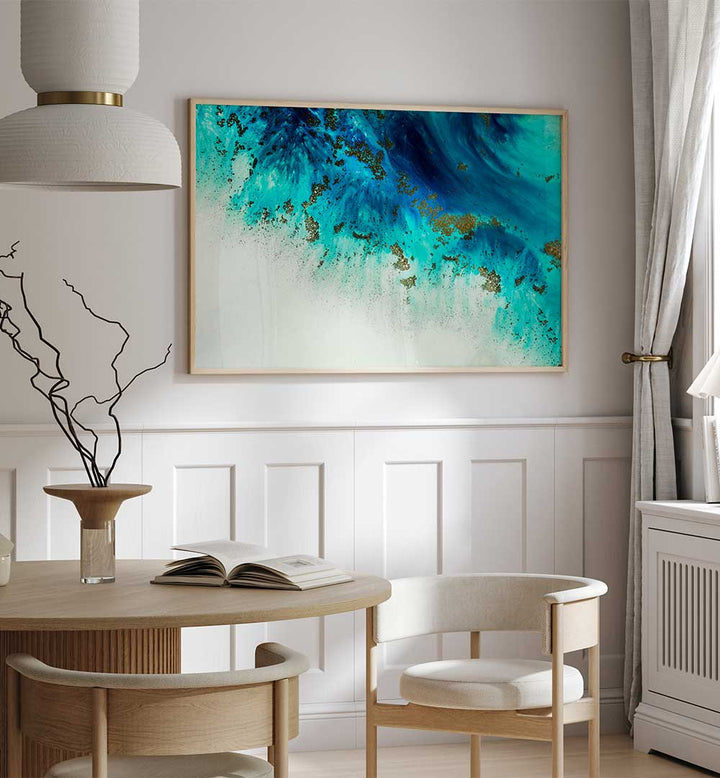 Transform your space with vibrant ABSTRACT OCEAN , ABSTRACT PAINTINGS that bring the beauty of the sea to your walls.