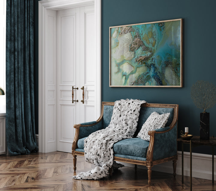 Elevate your decor with COASTAL- JOURNEY, ABSTRACT PAINTINGS, transforming spaces into creative sanctuaries.