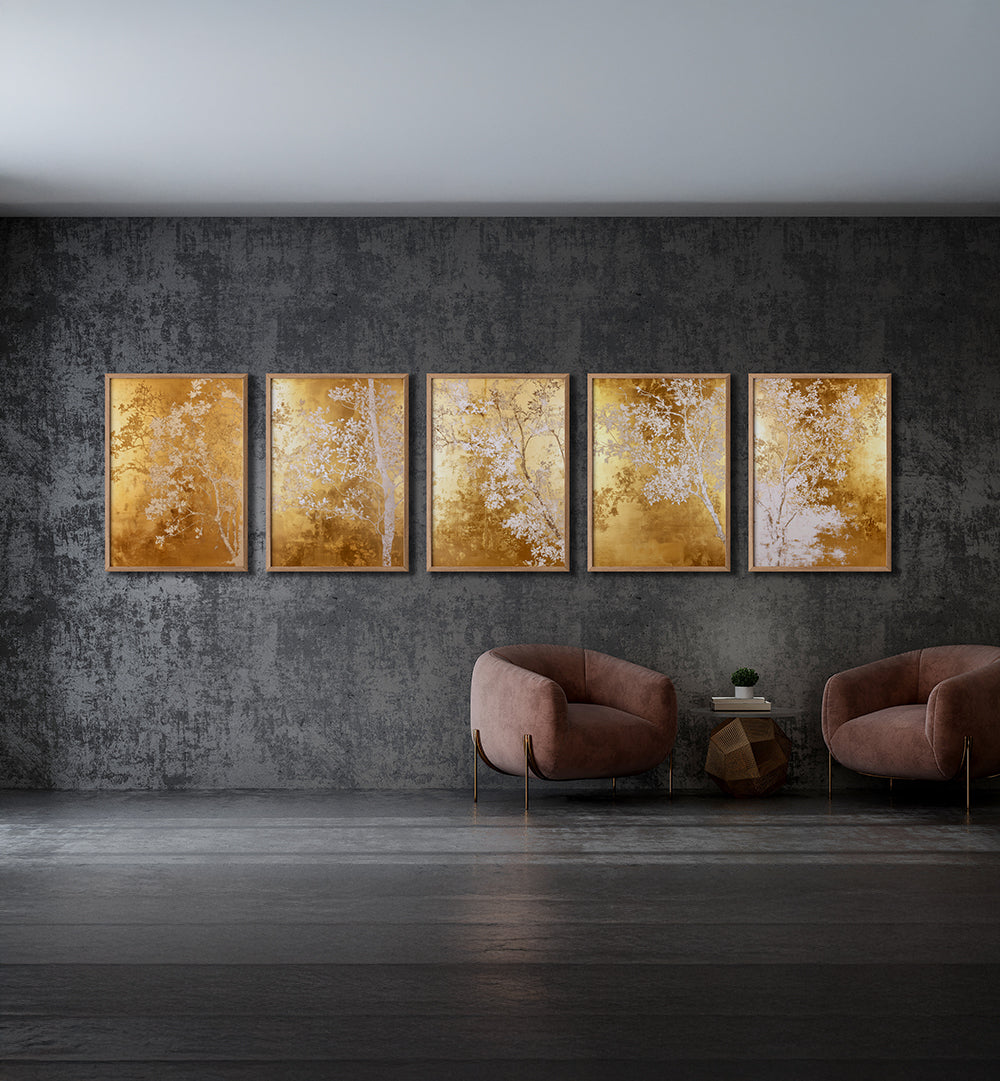 GOLDEN SERENITY GALLERY WALL , GALLERY WALLS & SETS