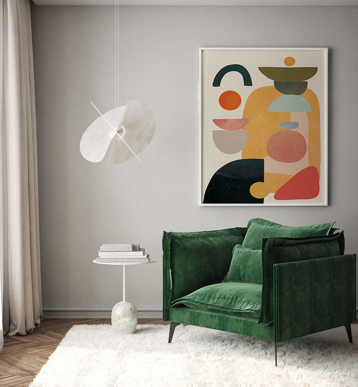 ABSTRACT HARMONY , BOHO ART PAINTINGS