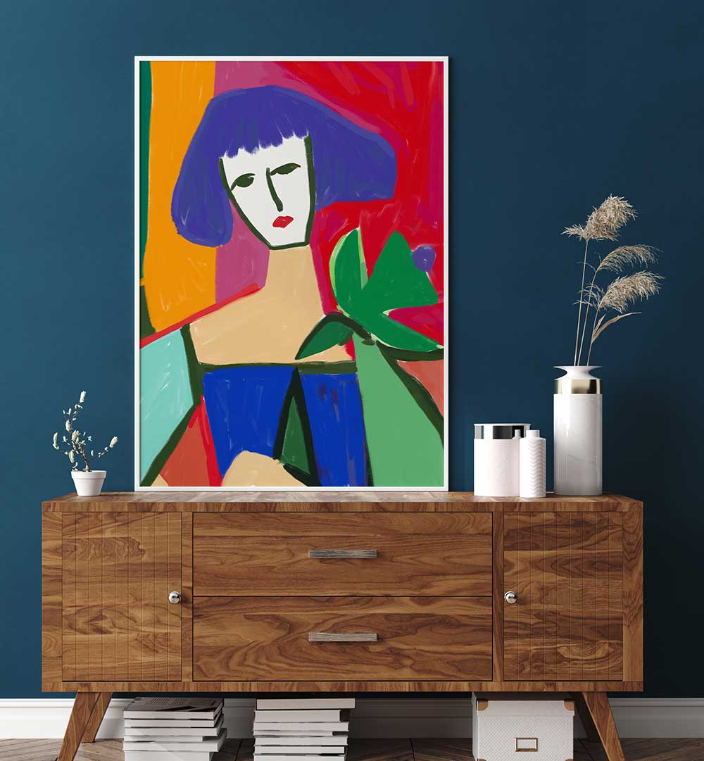 BOHEMIAN LADY , PORTRAITS & FIGURATIVE ILLUSTRATIONS