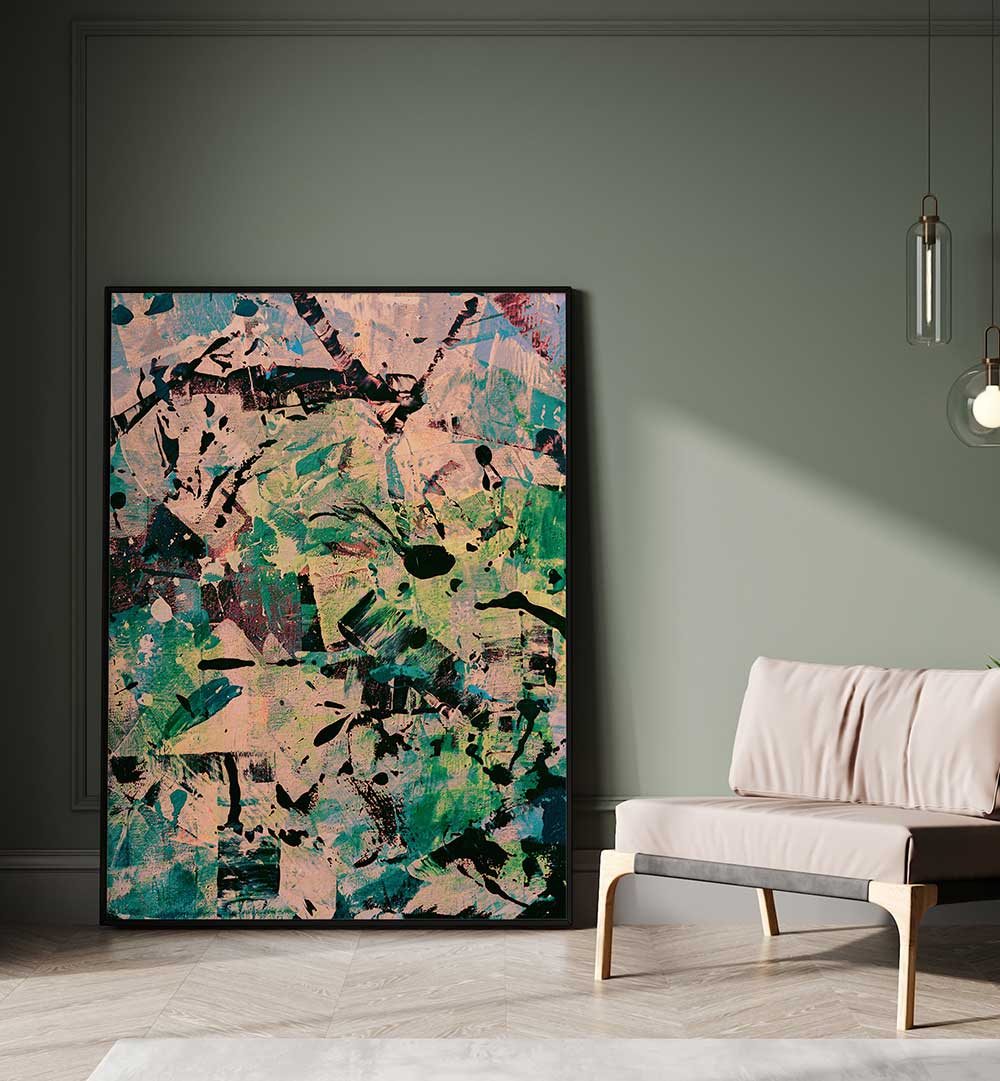 CHAOS IN COLOR , ABSTRACT PAINTINGS