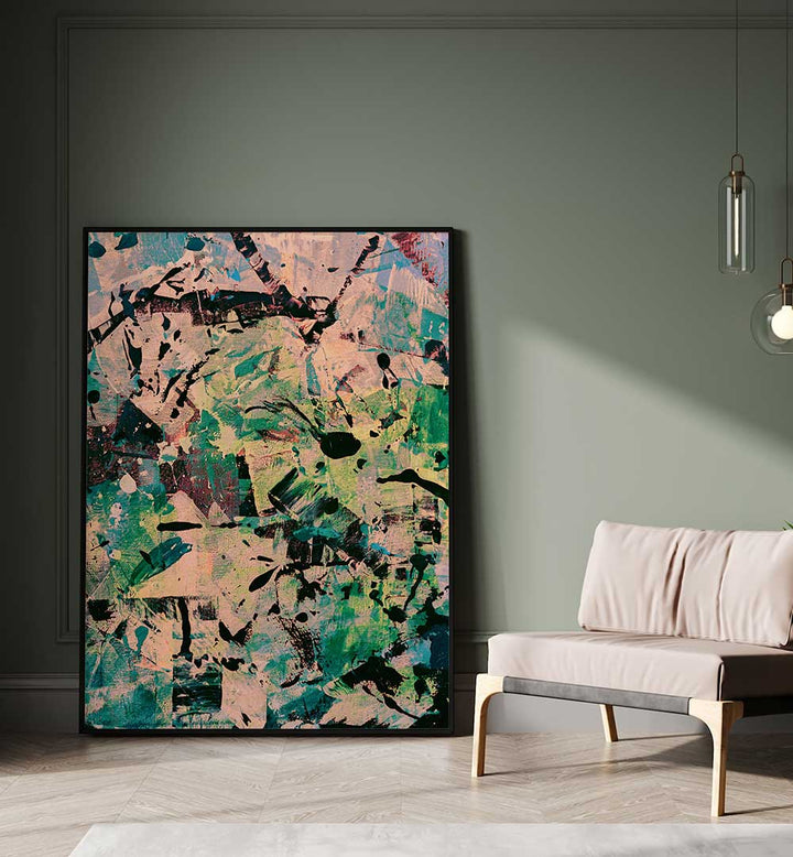 CHAOS IN COLOR , ABSTRACT PAINTINGS