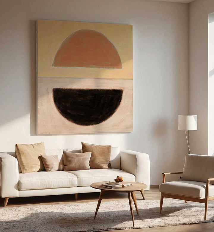 ABSTRACT HALF CIRCLES , GEOMETRIC ART PRINTS