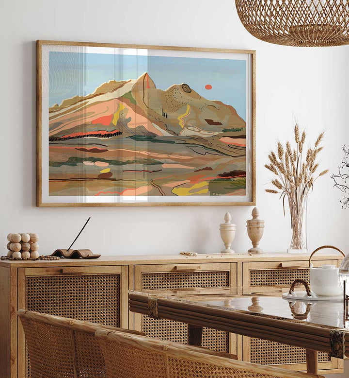 ABSTRACT SHELL SANDS , LANDSCAPE PAINTINGS