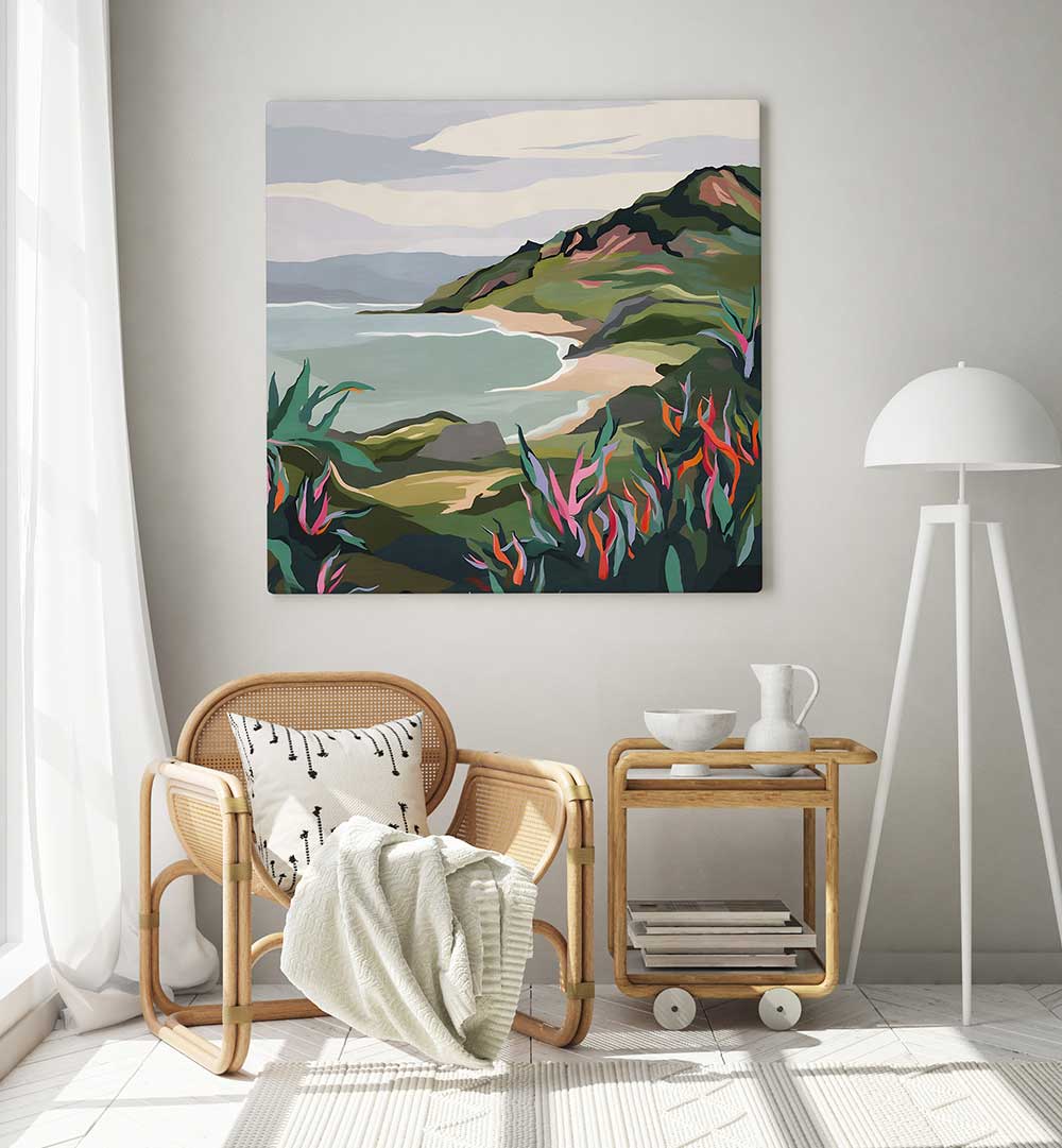 ACROSS THE DITCH , LANDSCAPE PAINTINGS