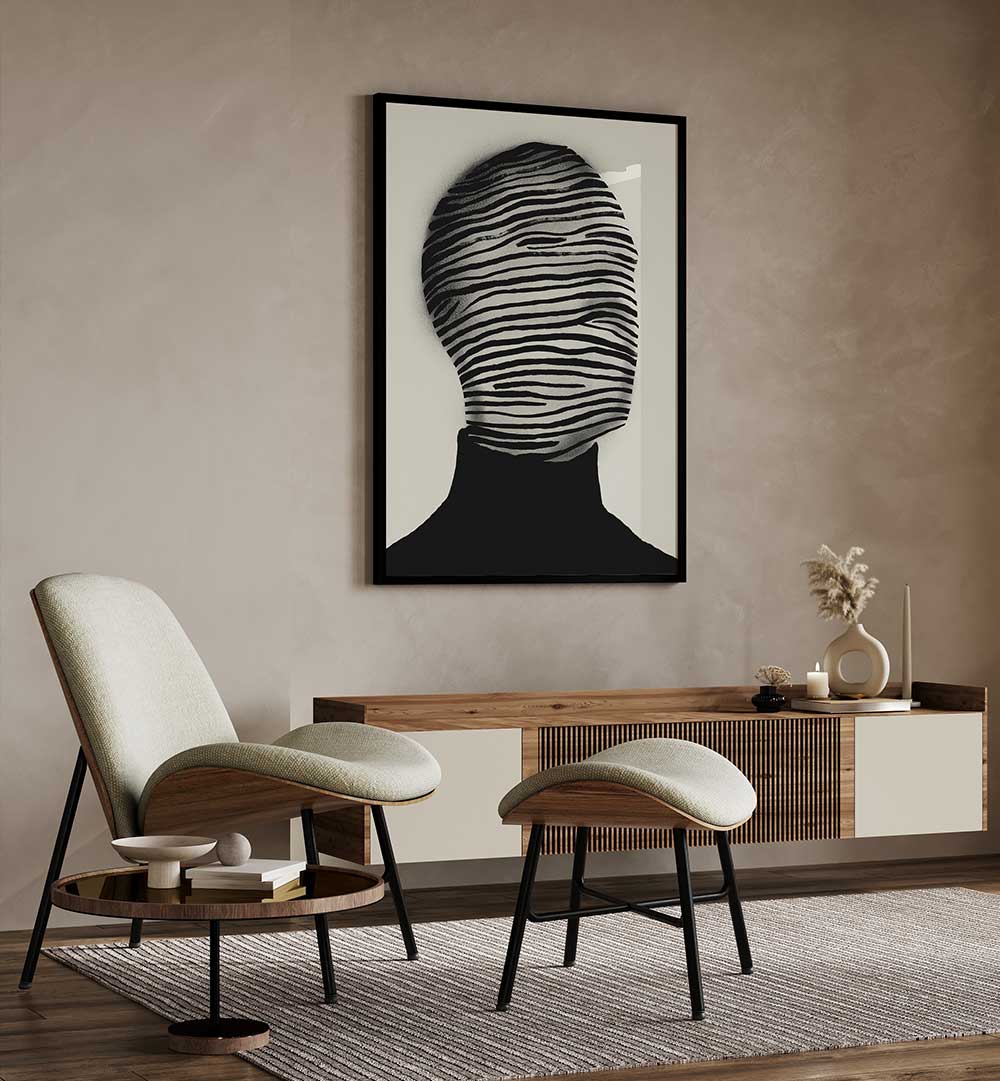 WHITE STRIPES , PORTRAITS & FIGURATIVE ILLUSTRATIONS