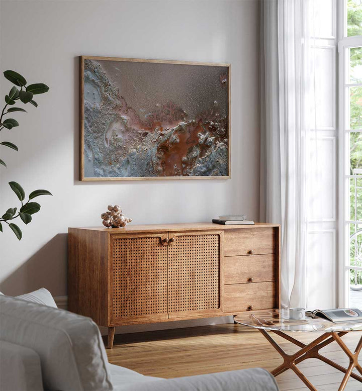 Stylish RESILIENCE Abstract Paintings elevate modern decor, perfect for any home or office setting.