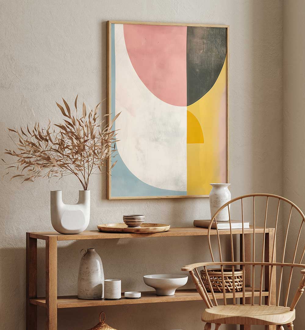 SCANDINAVIAN ART , GEOMETRIC ART PRINTS